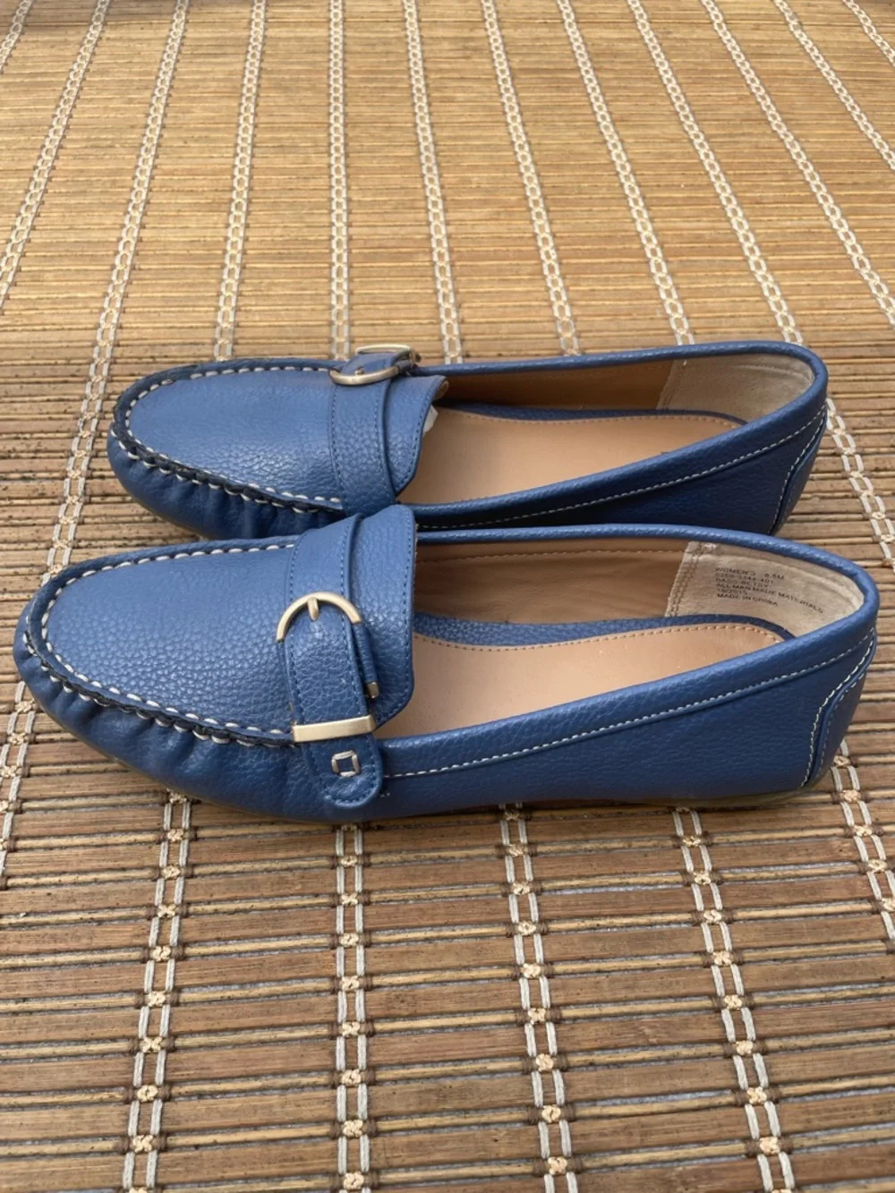 Bass Betsy Blue Loafer Sz 8.5